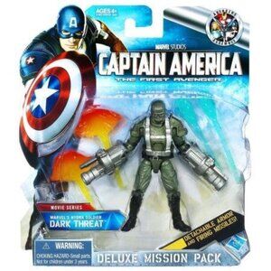 Marvel Captain America Dark Threat Hydra Soldier Action Figure With Detachable A
